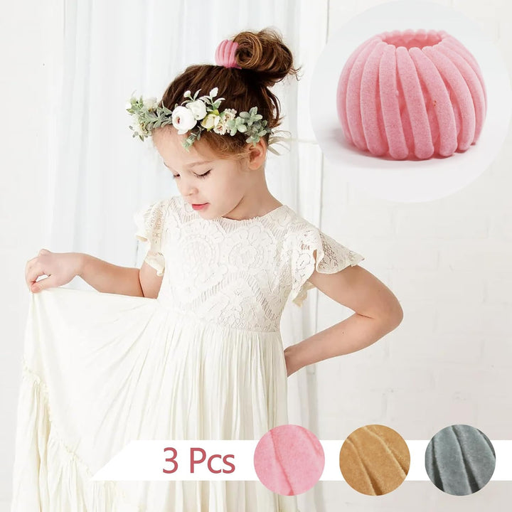 Dames haarclips (set van 3) in vogelnest design, makkelijk in gebruik voor elk kapsel.