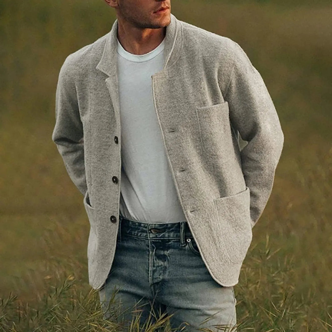 Heren casual blazer voor stijlvolle looks, perfect voor smart casual outfits en herenkleding.