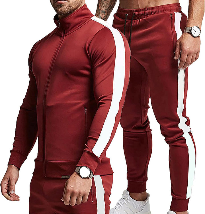 Dit heren trainingspak Logan combineert comfort & stijl. Geschikt voor sport, fitness & casual gebruik.
