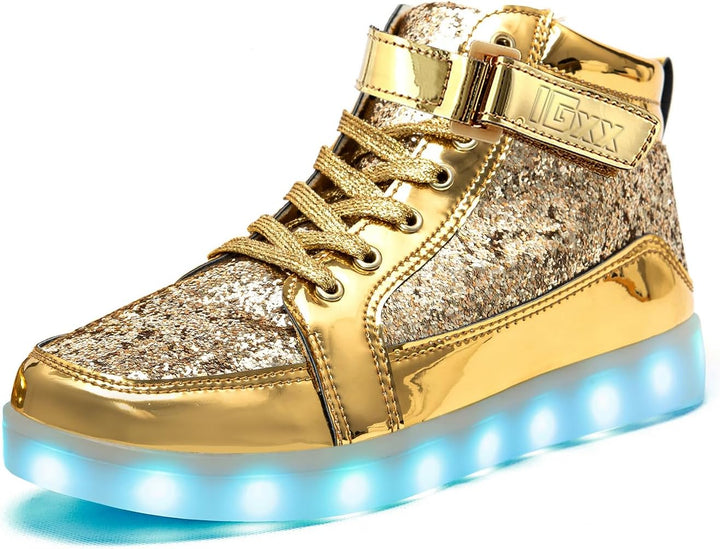 LumaBoost lichtgevende sneakers, comfortabel en oplaadbaar, voor een unieke vrijetijdsbeleving.