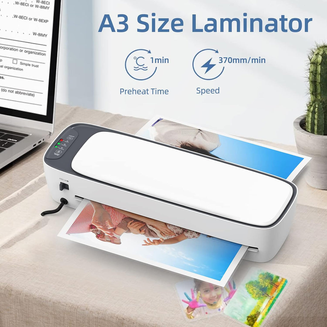 Hete A3 laminator voor duurzame bescherming van belangrijke documenten, perfecte kantoorapparatuur.