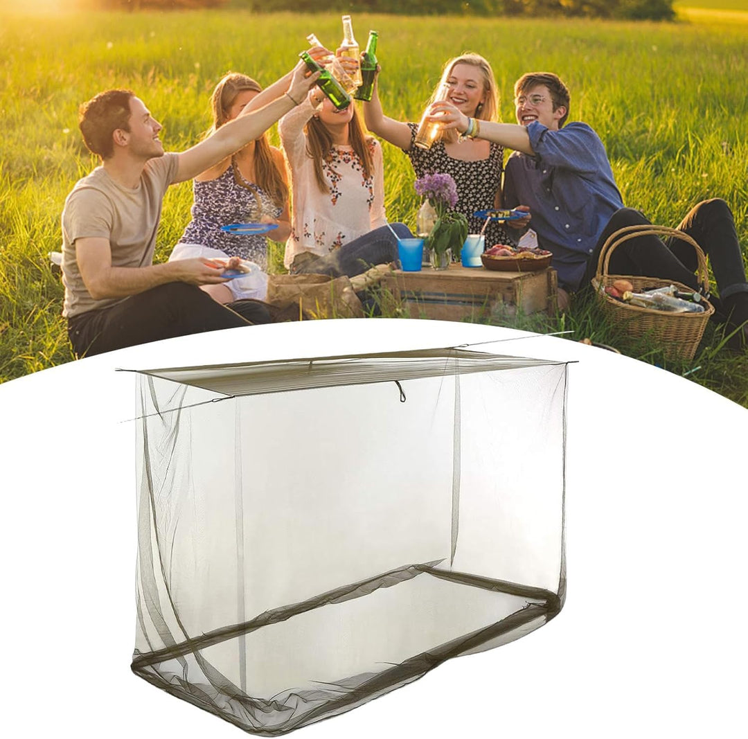 Robuust insectennet voor langdurig outdoor gebruik, bestand tegen alle weersomstandigheden.
