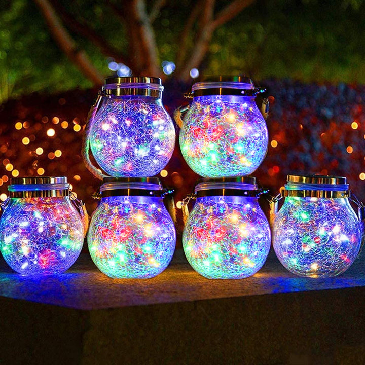 Decoratieve Lunara solar weckpotlamp, ideale sfeerlamp voor elke tuin of balkon. Werkt op zonne-energie.
