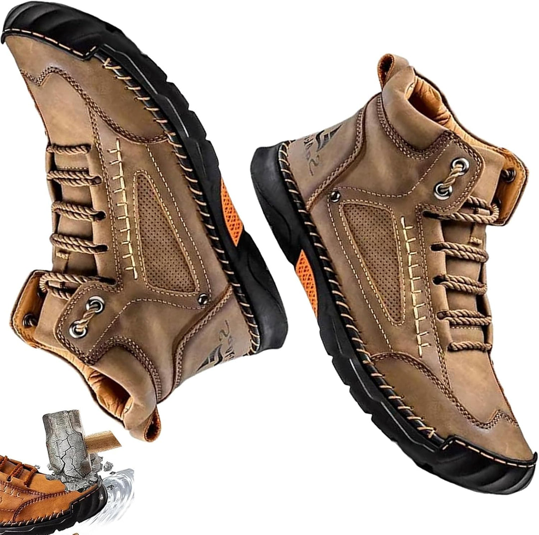 Comfortabele waterdichte orthopedische herenlaarzen met antislipzool, ideaal voor elk weer.