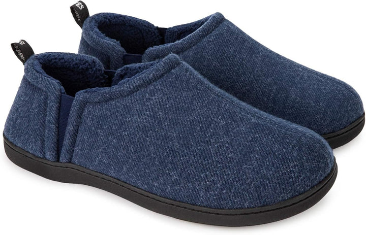 Heren warme winter pantoffels Noah, zacht en comfortabel met antislipzool.