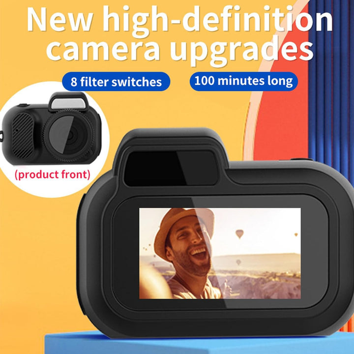 Ultra-draagbare Lurevo mini camera, past in elke zak, ideaal voor festivals en spontane momenten.