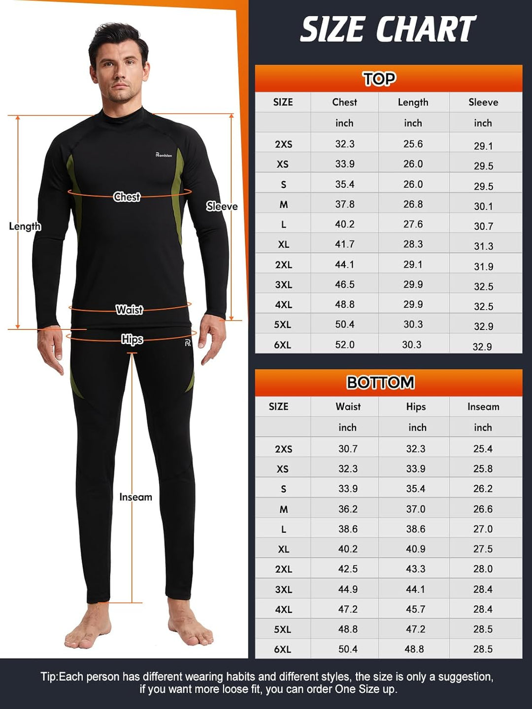 Ultieme warmte en isolatie met deze thermische set voor heren.