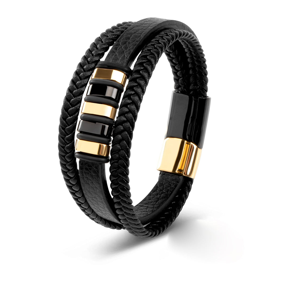 Moderne heren armband, elegant sieraad met magnetische sluiting, ideaal mode accessoire voor mannen.