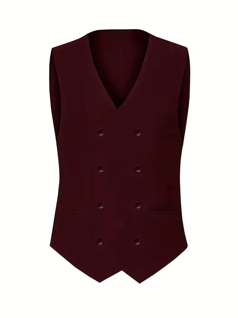 Slim fit herenpak, driestukspak met fijne stof, ademend en comfortabel voor lange dagen.