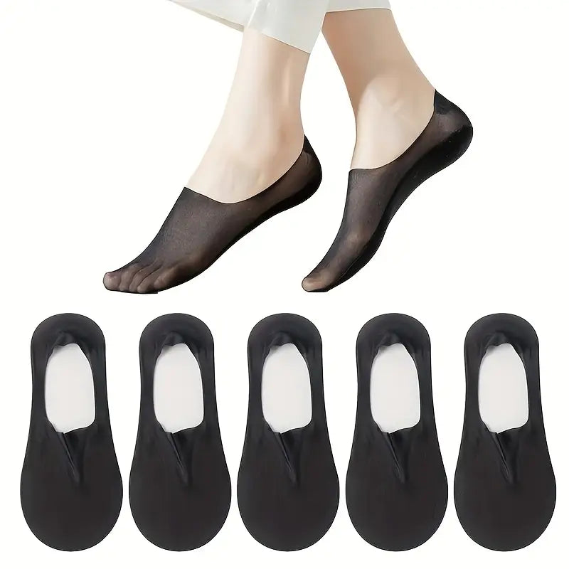 Verkoelende en ademende dames zomersokken met antislip, bieden ultiem comfort tijdens warme dagen.