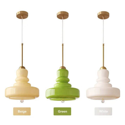 Glazen Hanglamp - Bauhaus Design