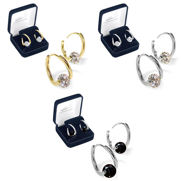 SANDSBERGORIGINALS. Stijlvolle dames oorbellen van germanium. Comfortabel om te dragen. Ideaal cadeau.