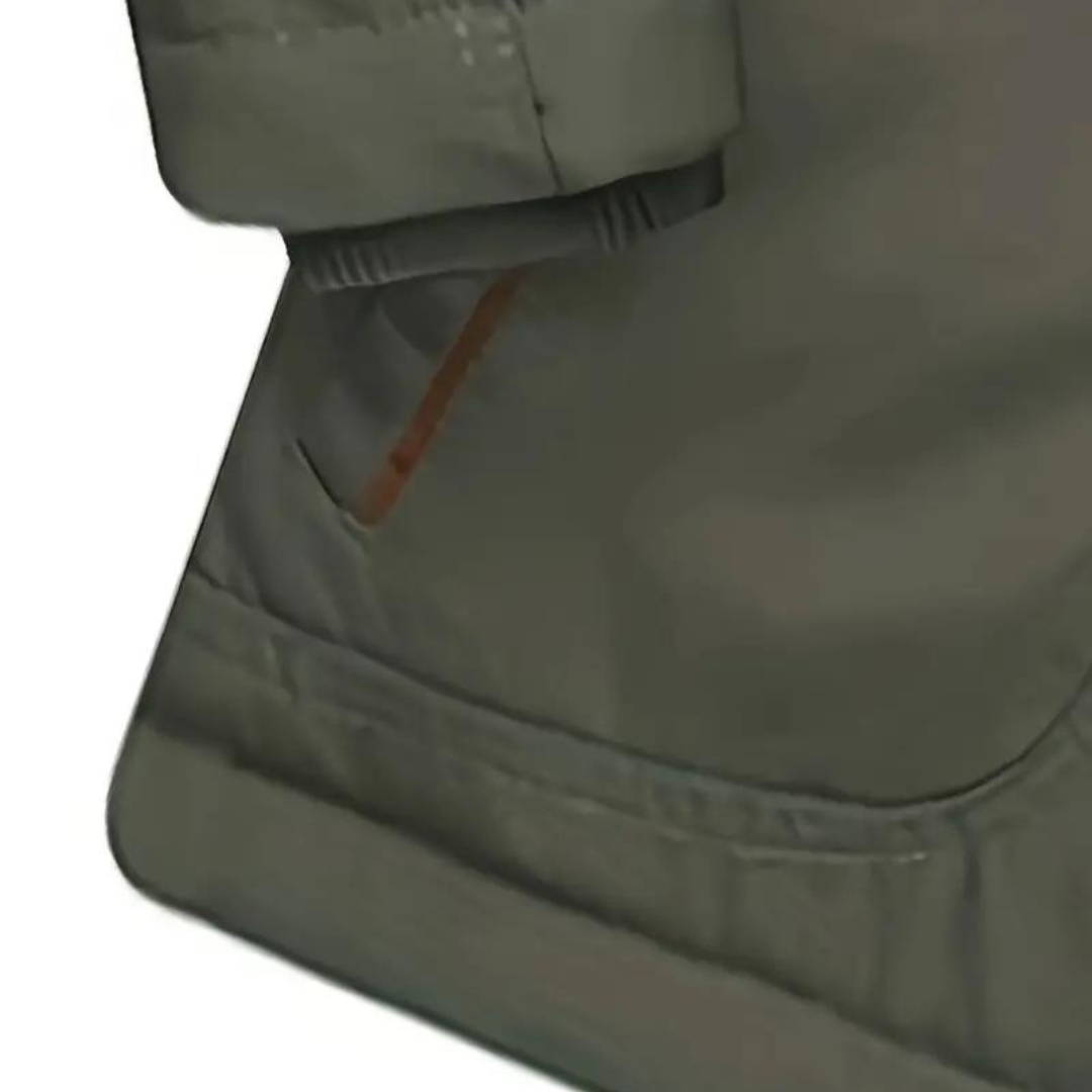 Donkerblauw gevoerd heren outdoorjack Kaspar, waterdicht en winddicht, voor optimaal comfort buiten.
