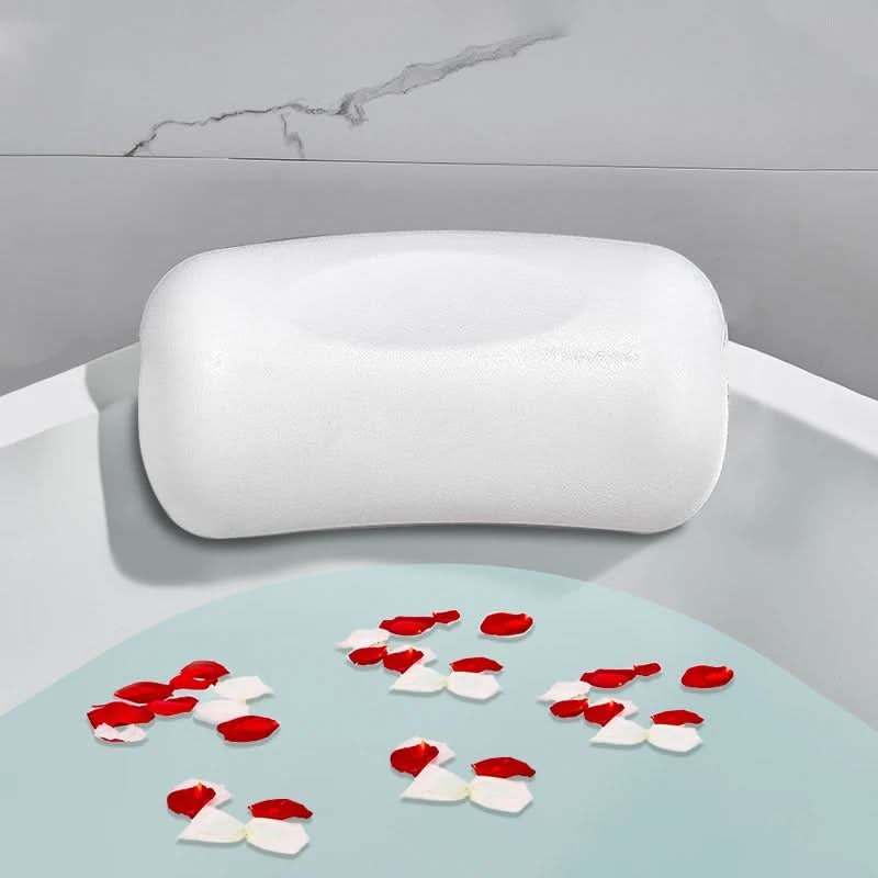 Ergonomisch badkussen voor premium comfort en ontspanning in bad, met antislip functie.