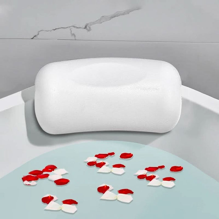 Ergonomisch badkussen voor premium comfort en ontspanning in bad, met antislip functie.