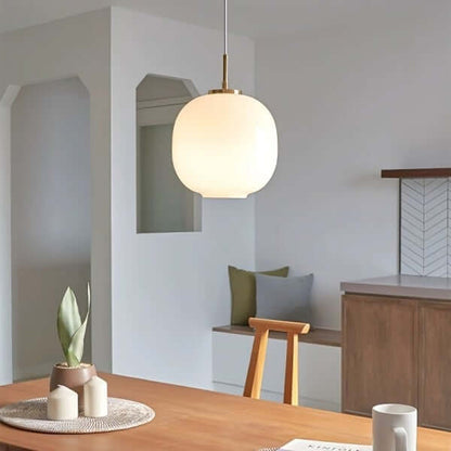 Moderne Hanglamp - Opaalglas Design