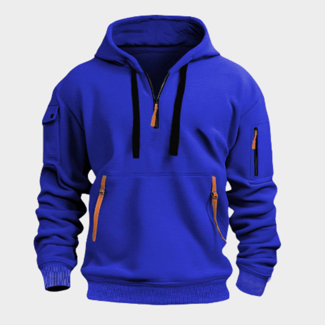 Sportieve Heren Hoodie Ben, ideaal voor lentekleding of als warme trui in de winter. Diverse kleuren.