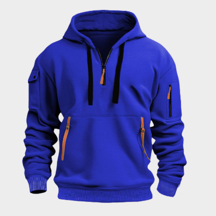 Sportieve Heren Hoodie Ben, ideaal voor lentekleding of als warme trui in de winter. Diverse kleuren.