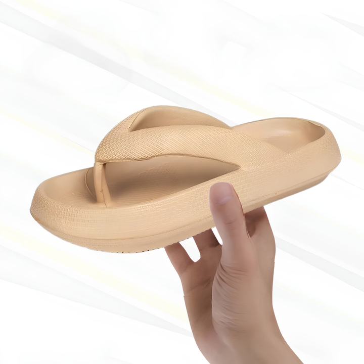 Lichtgewicht en ergonomische huisslippers voor dames, met orthopedische voetondersteuning.