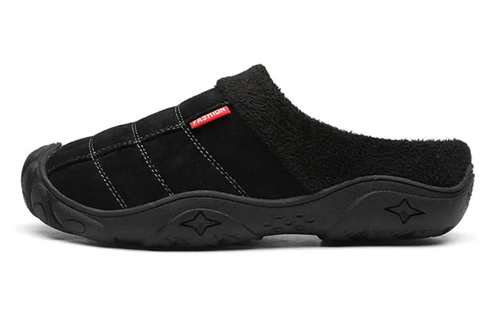 Heren instappers, extra warm voor de winter. Antislipzool, comfortabele pantoffels voor thuis.
