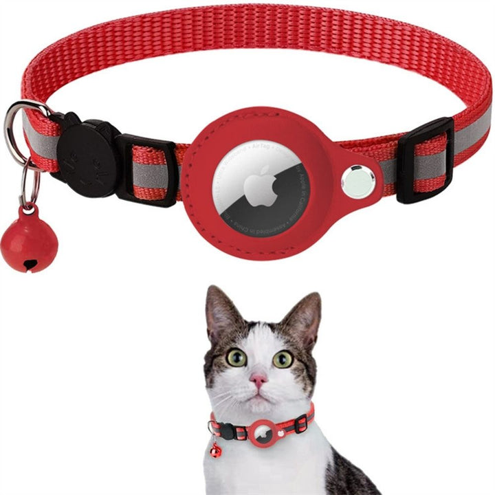 Volg uw kat moeiteloos met de Milo kattenhalsband met GPS-houder.