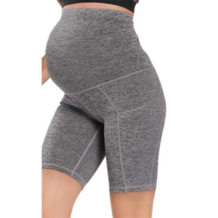 Veelzijdige dames zwangerschapslegging; perfect als comfortabele sportlegging, yogalegging en dagelijkse positiekleding.