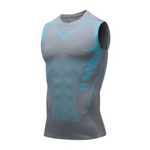 Grijs Blauw