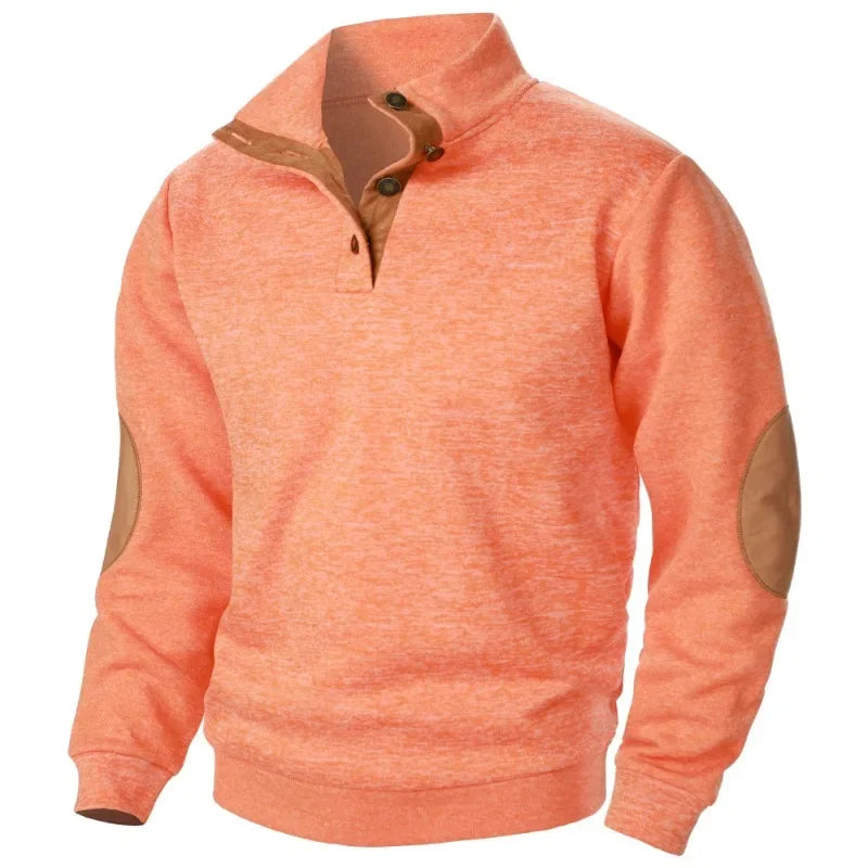 Warm en ademend Hoymans heren V-hals sweatshirt voor het overgangsseizoen en koele dagen. Stijlvol en praktisch.