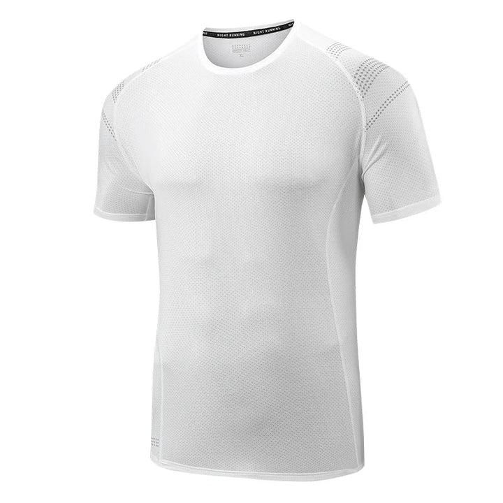 Plus size heren gym T-shirt, sneldrogend en ademend. Comfortabele sportkleding voor workouts en actieve dagen.