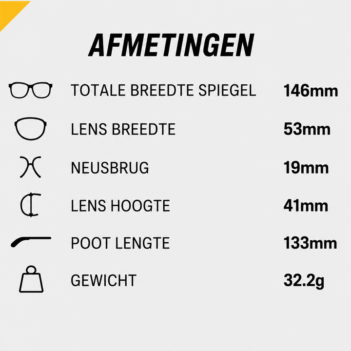 Trendy heren sport zonnebril met heldere gepolariseerde lenzen voor optimaal zicht.