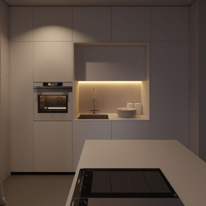 GlowMotion draadloze LED strip met bewegingssensor voor onderbouwverlichting, oplaadbaar.
