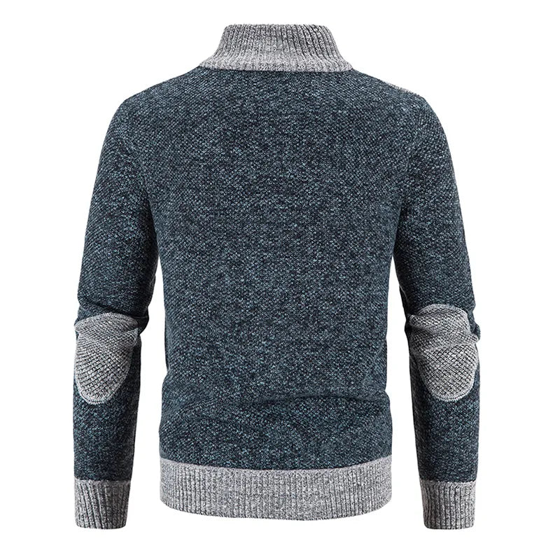 Modieus herenvest met colkraag, stijlvol te combineren voor een trendy winteroutfit. Warm & comfortabel.