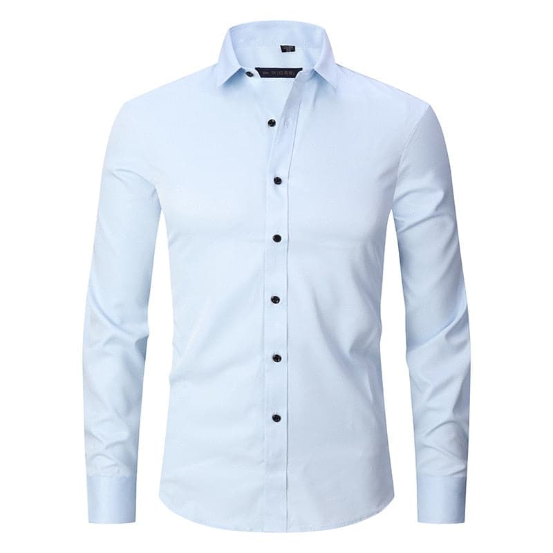 Luxe heren overhemd, comfortabel & duurzaam, voor een tijdloze stijl.