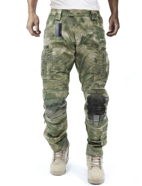 Robuuste heren cargo werkbroek met kniebescherming en stretch voor optimale bescherming en comfort tijdens outdoor werk.