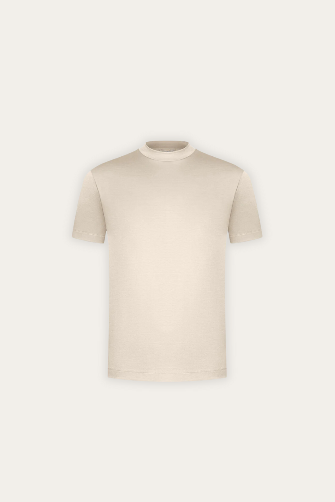 Comfortabel heren T-shirt van zachte merceriseerde katoen, ideaal voor zomerkleding.