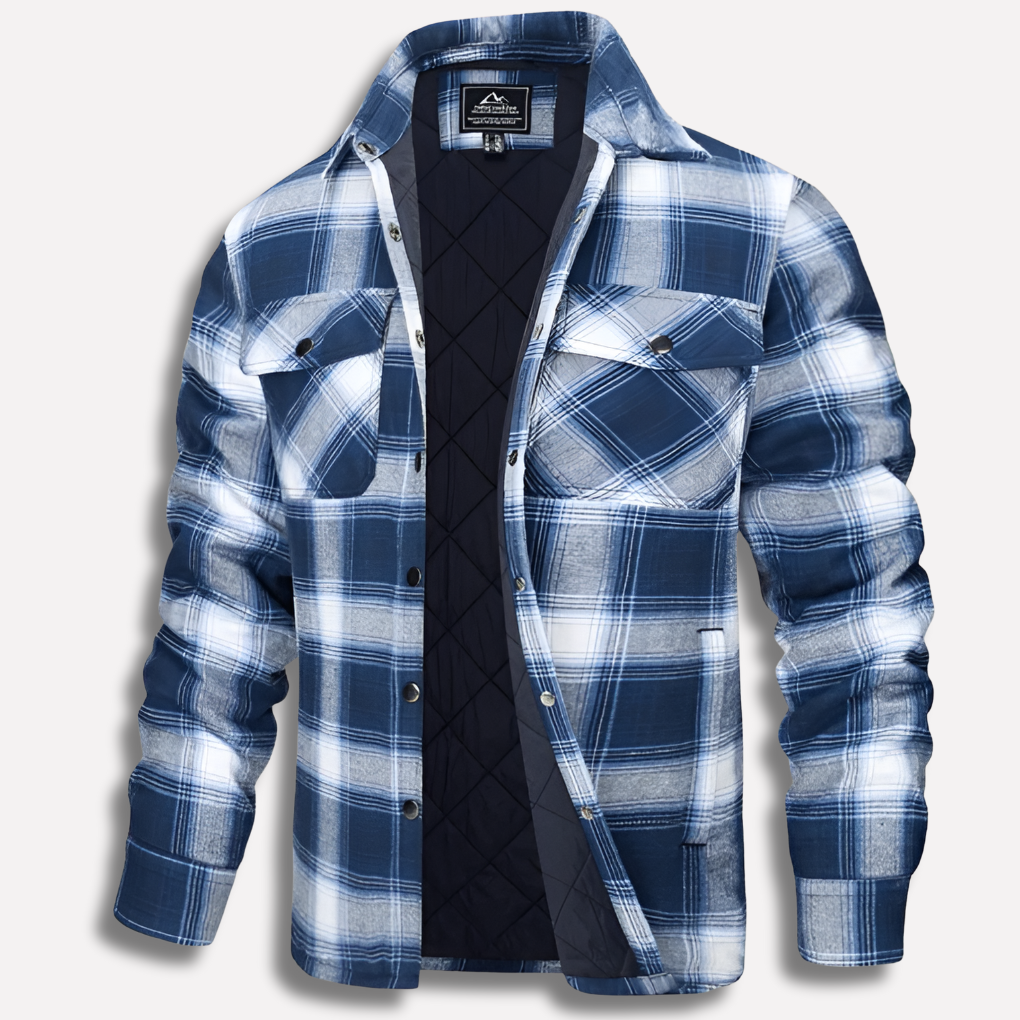 Casual houthakkersoverhemd voor heren, comfortabel en veelzijdig voor dagelijkse kleding.