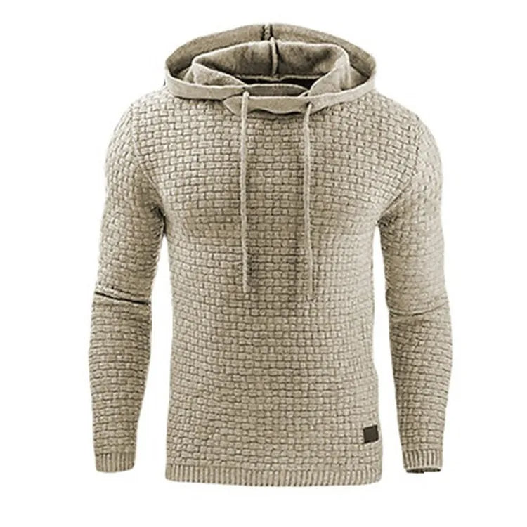 Trendy heren streetwear hoodie, comfortabele capuchontrui, een must-have voor casual herenkleding.