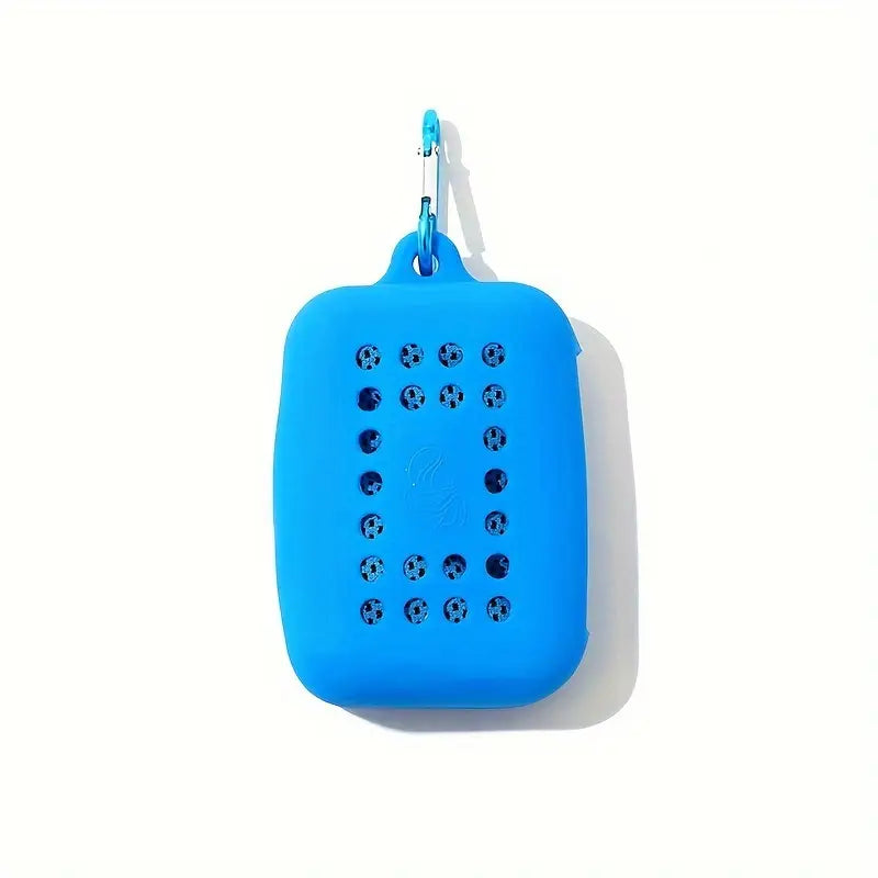 Sneldrogende koelhanddoek (microvezel) die onmiddellijk verkoeling biedt. Perfect voor sporters.