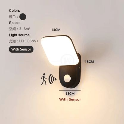 Slimme LED Wandlamp met Bewegingssensor