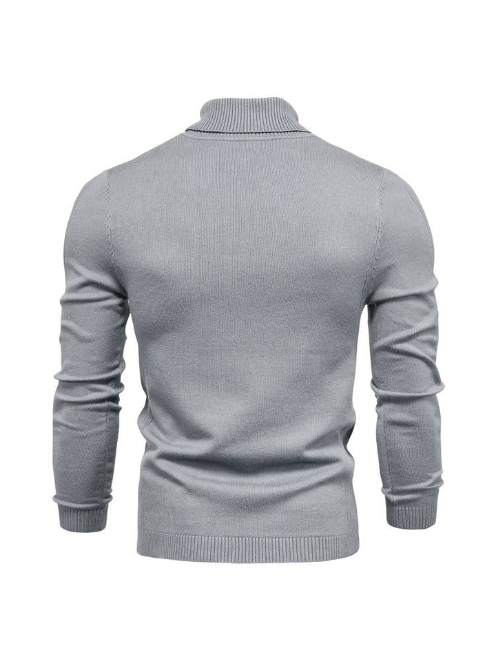 Casual en elegante heren premium coltrui, warm en comfortabel. Perfecte wintermode trui.