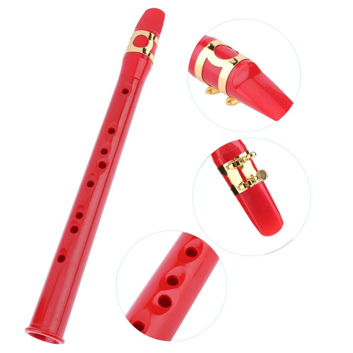 Mini-saxofoon met alt-mondstuk, veelzijdig blaasinstrument voor elk niveau.