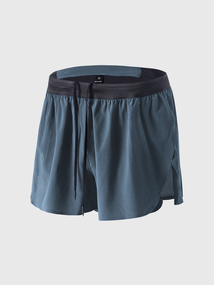 Innovatieve VelozFit heren hardloopshorts met anti-schuur voering, maximaliseer comfort bij sport.