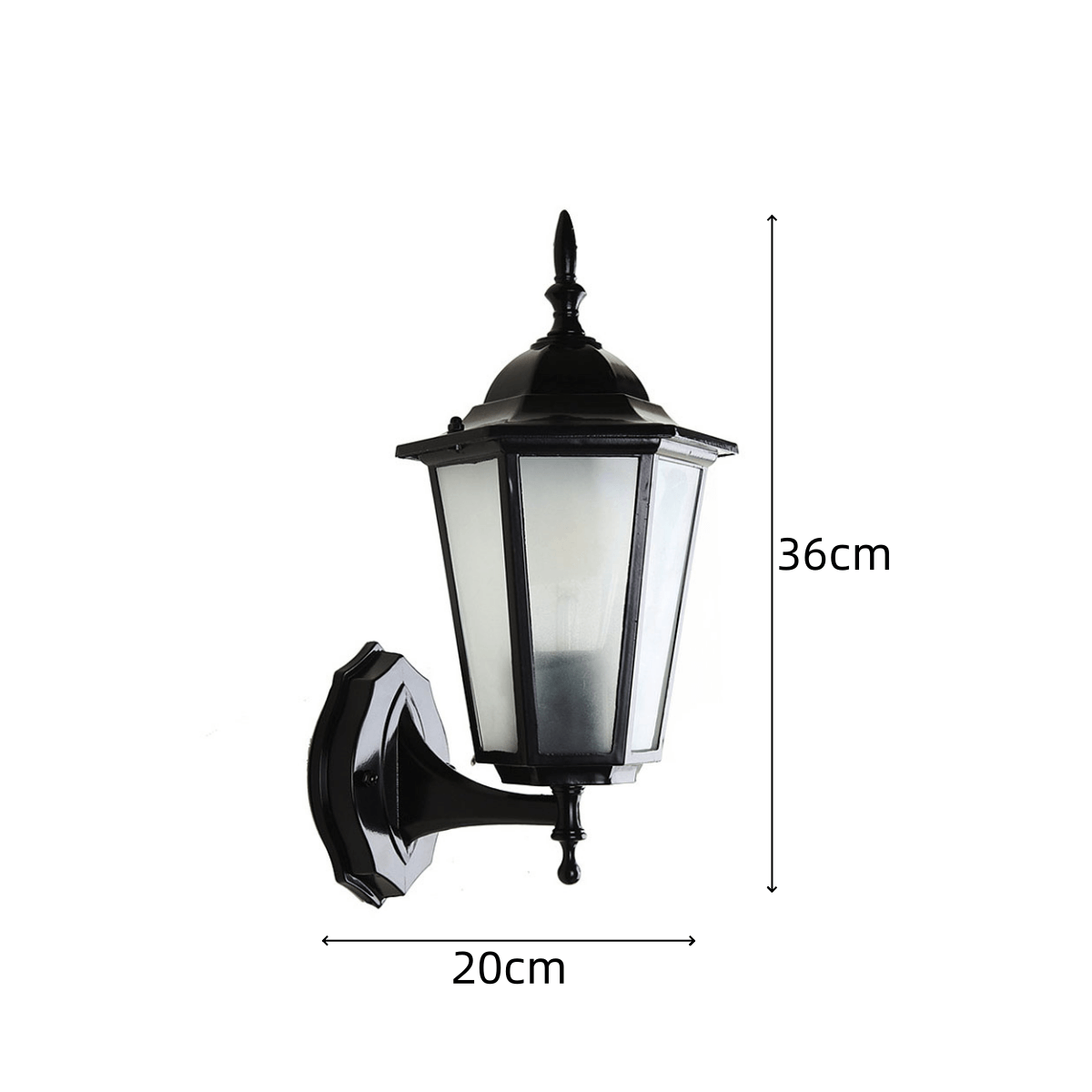 Retro Buiten Wandlamp - Tuin Decoratie
