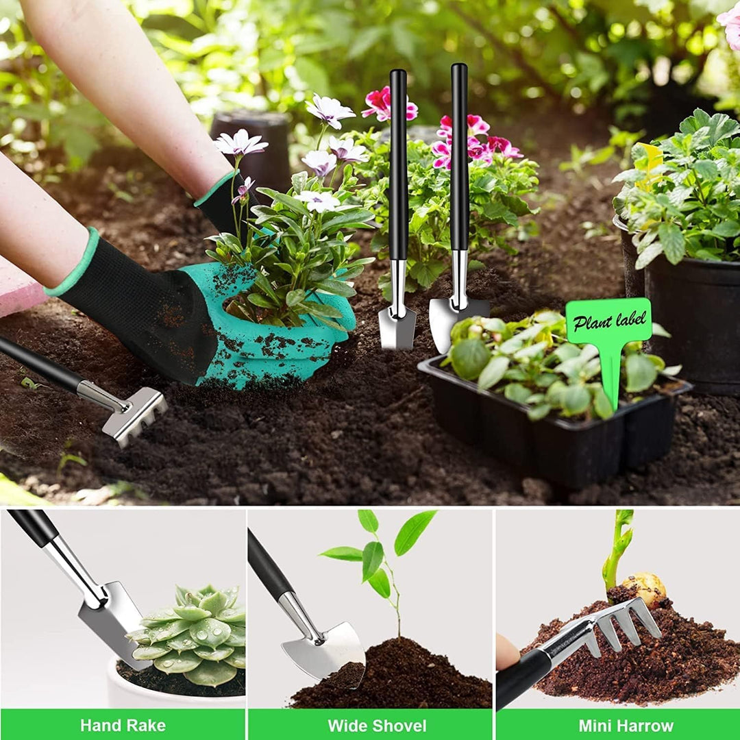 Koolstofstaal bonsai snoeitangen en draadknippers; essentieel tuingereedschap voor nauwkeurige boomverzorging.