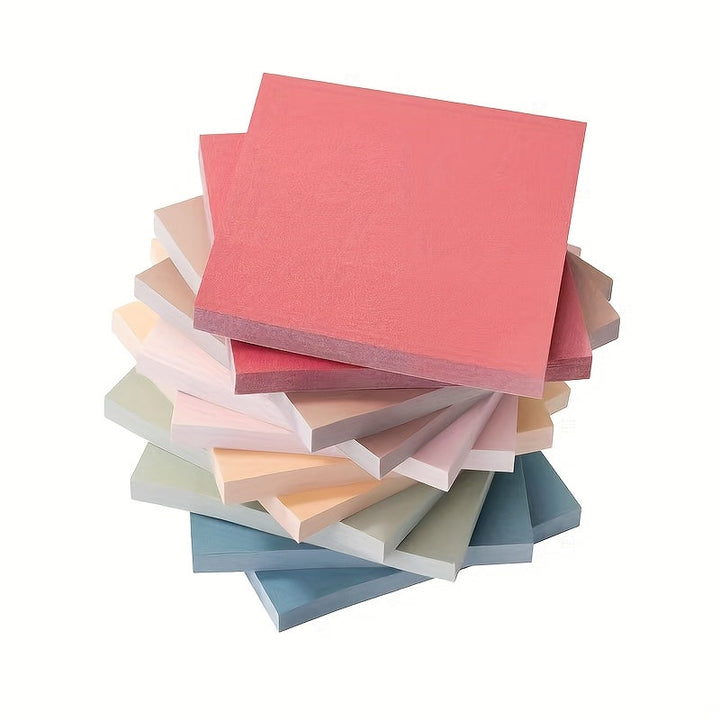 Decoratieve retro notitieblaadjes set voor kantoor of school; perfect voor een vintage thema.