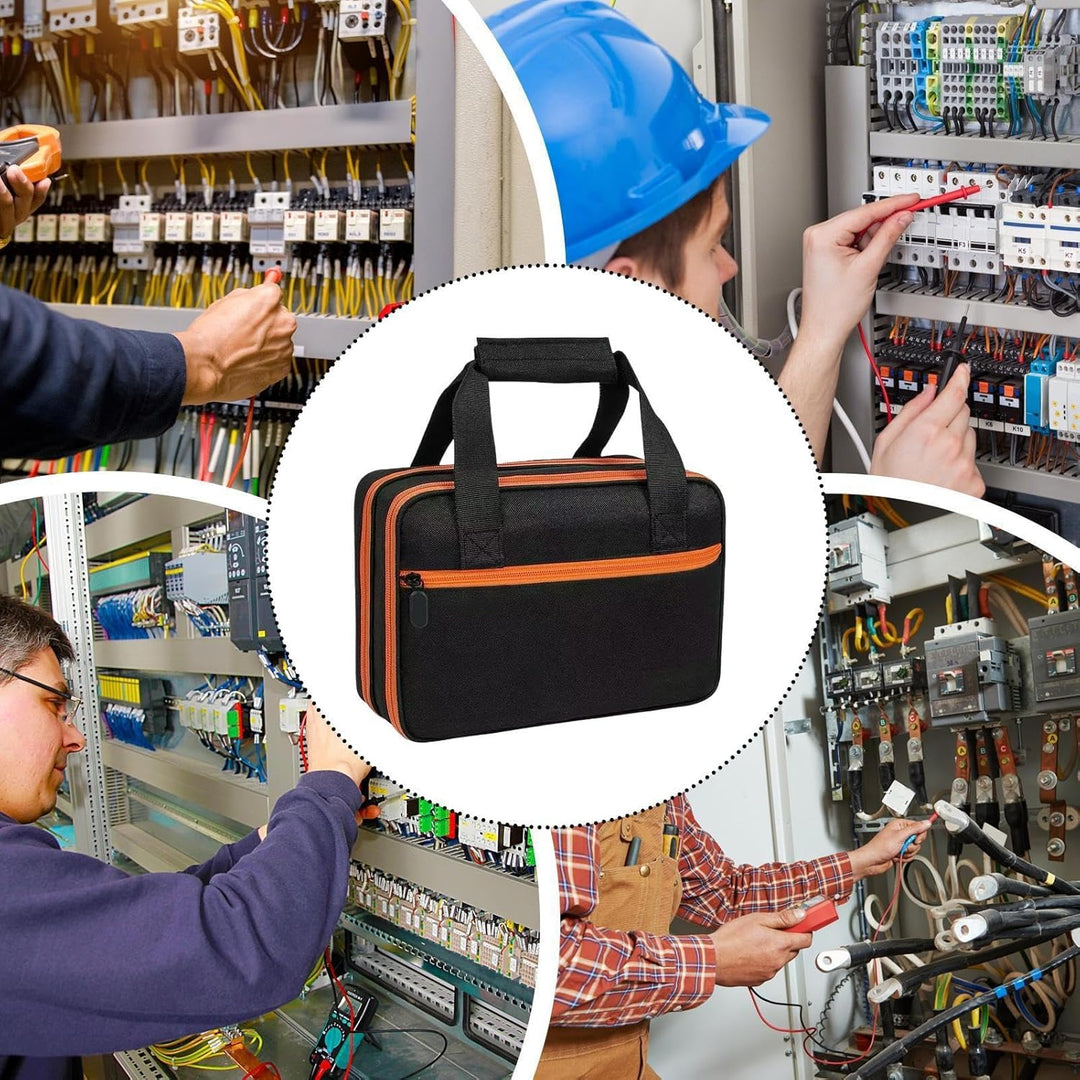 Schokabsorberende gereedschapstas; waterdicht, ideaal voor veilige opslag van diverse elektrische meettesters.