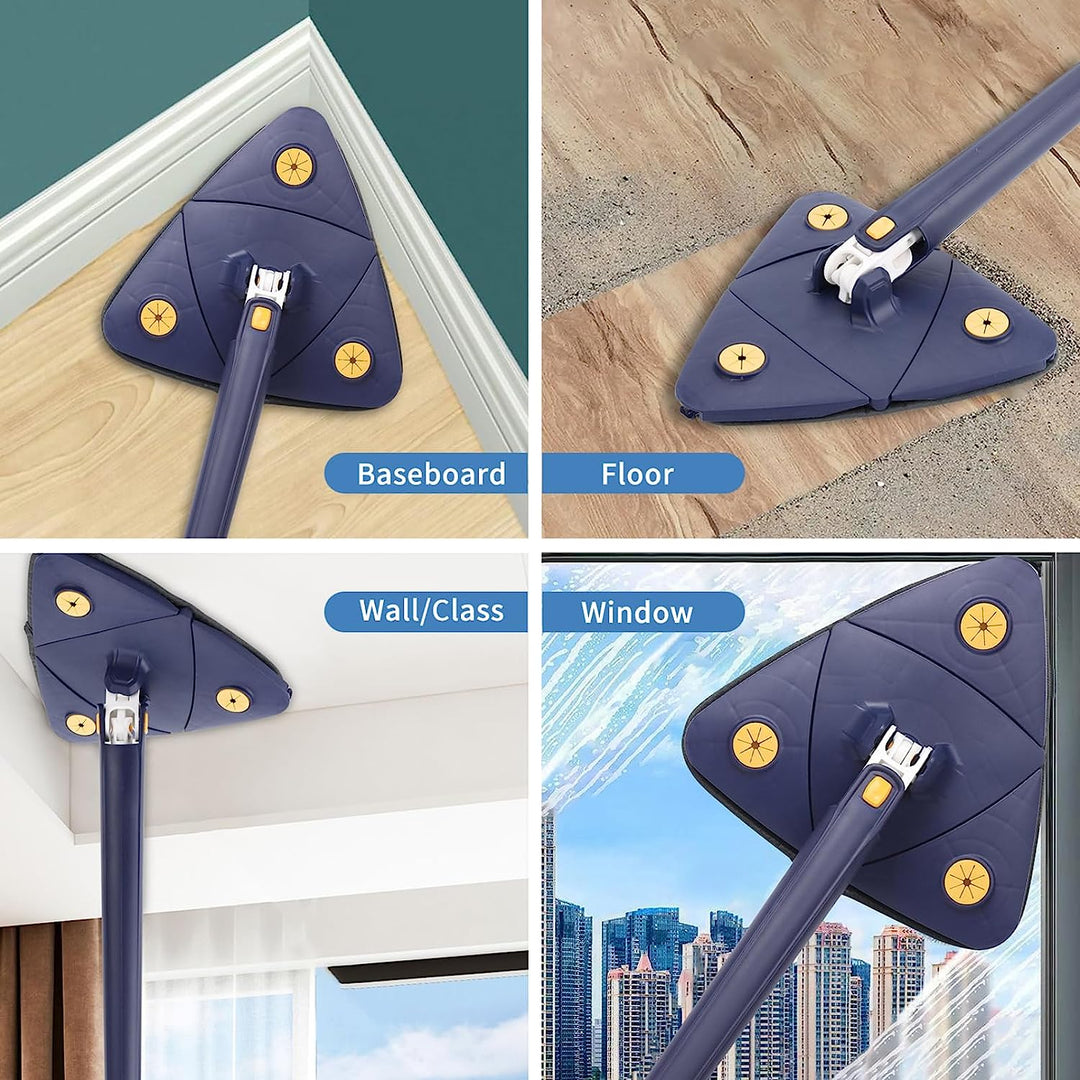 EasyClean ProSwivel 360 graden mop, ideaal voor handenvrije vloerreiniging en een schoon huis.