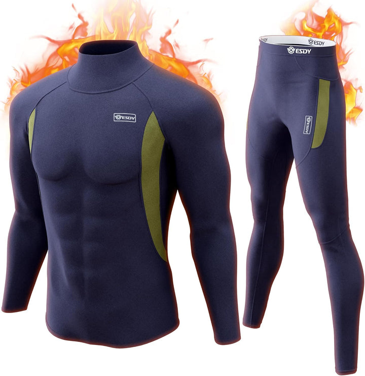 Ultieme warmte en comfort met deze heren thermisch ondergoed set.