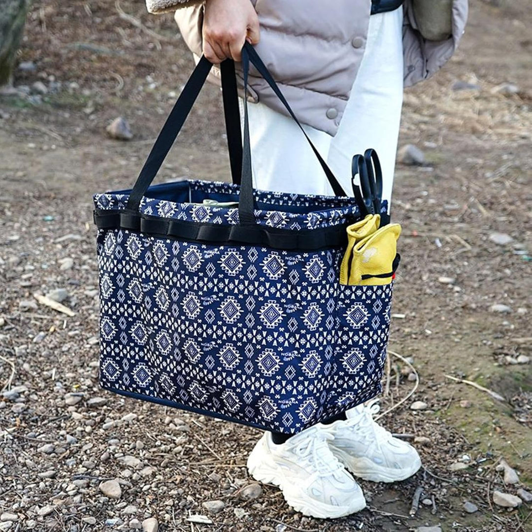 Opvouwbare waterdichte tas van oxfordstof, lichtgewicht en praktisch voor elke kampeertrip.