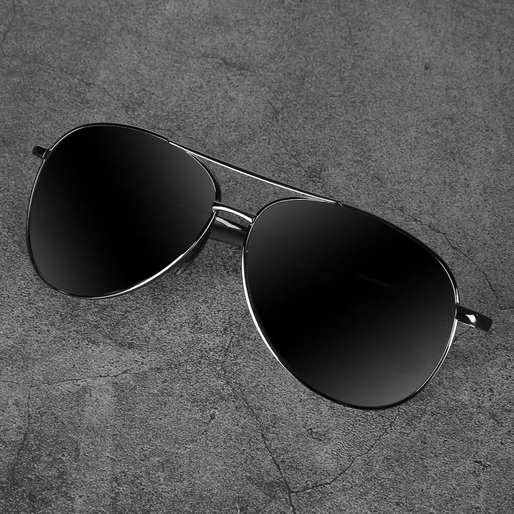 Veelzijdige unisex aviator zonnebril, gepolariseerd, UV400. Geschikt voor sport, mode, rijden & dagelijks gebruik.